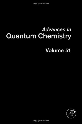 Advances In Quantum Chemistry Vol 51 Jr Sabin E Brändas Eds