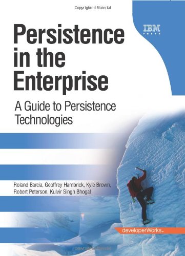 Persistence In The Enterprise Javahibernateopenjpa 1st Edition Geoffrey Hambrick
