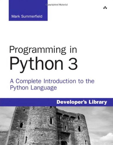 Professional Programming In Python 3 1st Mark Summerfield