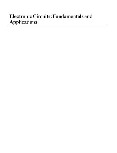 Electronic Circuits Fundamentals And Applications 2e Tooley