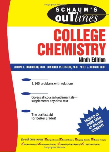 College Chemistry 9th Edition Jerome Rosenberg Lawrence Epstein