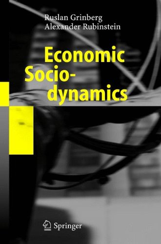 Economic Sociodynamics 1st Edition Ruslan Grinberg Alexander Rubinstein