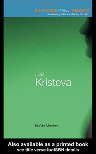 Julia Kristeva Noelle Mcafee