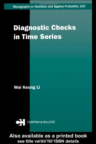 Diagnostic Checks In Time Series 1st Edition Wai Keung Li
