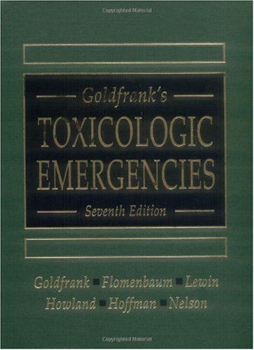 Goldfranks Toxicologic Emergencies 7th Edition Lewis Goldfrank