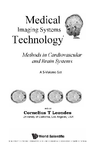 Medical Imaging Systems Technology Methods In Cardiovascular And Brain Systems Leondes Ct Ed
