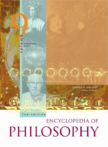 Encyclopedia Of Philosophy 2nd Ed Volume 1 Abbagnanobyzantine Philosophy 2nd Donald M Borchert Ed