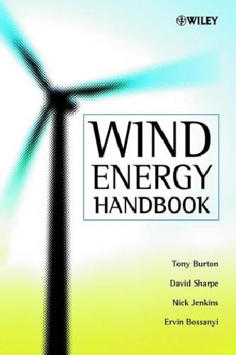 Handbook Of Wind Energy Tony Burton Chichester J