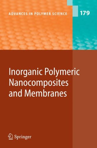 Inorganic Polymeric Nanocomposites And Membranes 1st Edition O Becker