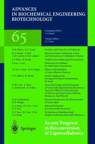 Recent Progress In Bioconversion Of Lignocellulosics 1st Edition Gt Tsao