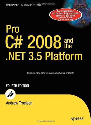 Pro C 2008 And The Net 35 Platform 4th Edition Andrew Troelsen