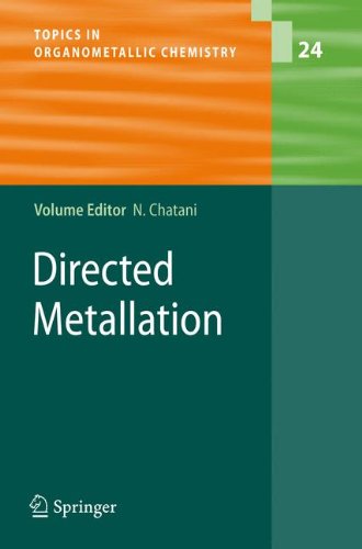 Directed Metallation 1st Edition Naoto Chatani L Ackermann