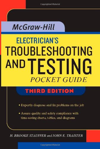 Electricians Troubleshooting And Testing Pocket Guide 3rd Edition Brooke Stauffer