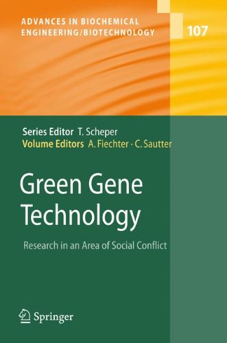 Green Gene Technology Research In An Area Of Social Conflict 1st Edition Armin Fiechter