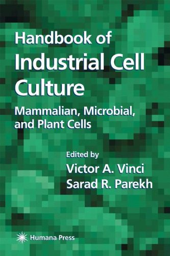 Handbook Of Industrial Cell Culture Mammalian Microbial And Plant Cells 1st Edition Victor A Vinci