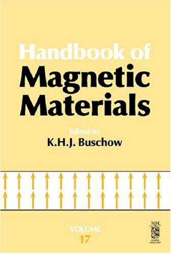 Handbook Of Magnetic Materials 1st Edition Buschow K H
