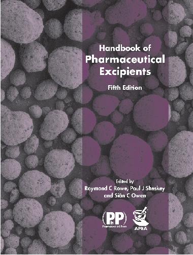 Handbook Of Pharmaceutical Excipients 5th Edition Raymond C Rowe