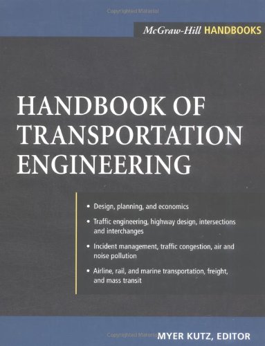 Handbook Of Transportation Engineering 1st Edition Myer Kutz