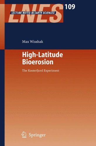 Highlatitude Bioerosion The Kosterfjord Experiment 1st Edition Max Wisshak