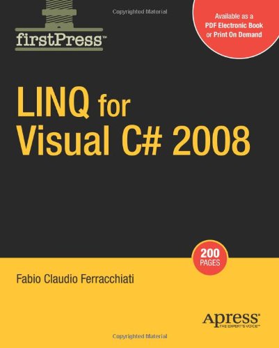 Linq For Visual C 2008 1st Edition Fabio Claudio Ferracchiati