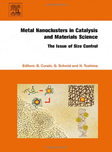 Metal Nanoclusters In Catalysis And Materials Science The Issue Of Size Control Benedetto Corain