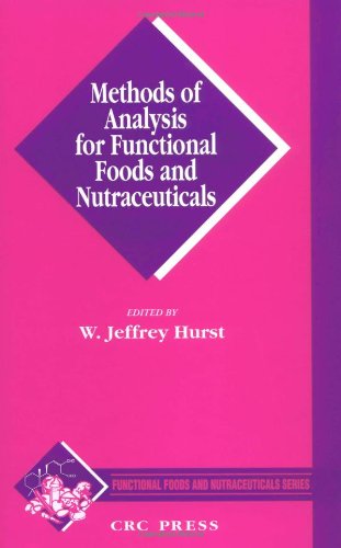 Methods Of Analysis For Functional Foods And Nutraceuticals 1st Edition W Jeffrey Hurst