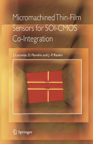 Micromachined Thinfilm Sensors For Soicmos Cointegration 1st Edition Jean Laconte