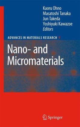 Nano And Micromaterials 1st Edition Kaoru Ohno Kaoru Ohno Masatoshi Tanaka