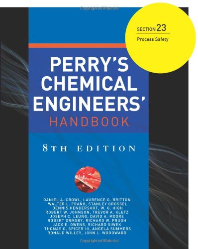 Perrys Chemical Engineers Handbook Section 23 8th Edition Daniel
