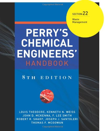 Perrys Chemical Engineers Handbook Section 22 8th Edition Louis Theodore