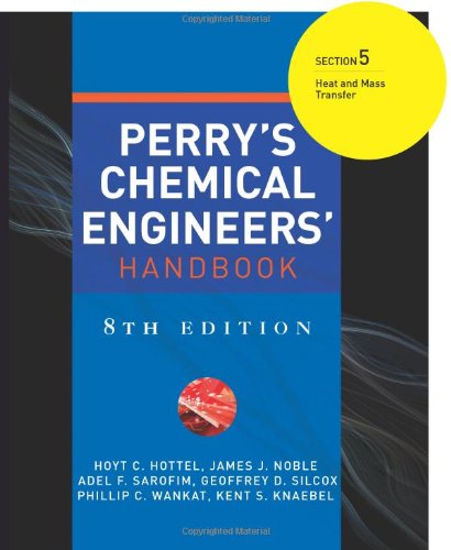 Perrys Chemical Engineers Handbook Section 5 8th Edition James J Noble