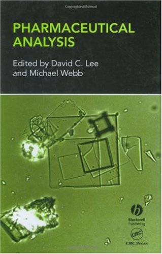 Pharmaceutical Analysis 1st Edition David Lee Michael Webb