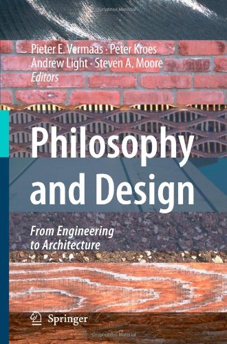 Philosophy And Design From Engineering To Architecture 1st Edition Pe Vermaas