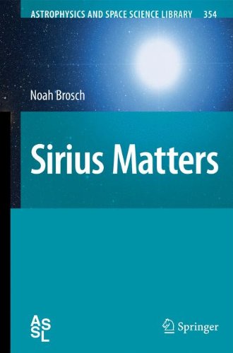 Sirius Matters 1st Edition Noah Brosch