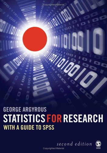 Statistics For Research With A Guide To Spss 2nd Dr George Argyrous