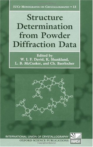 Structure Determination From Powder Diffraction Data W I F David