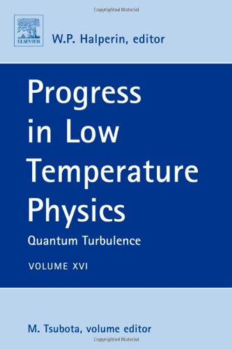 Temperature Physics Quantum Turbulence 1st Edition M Tsubota And Wp Halperin Eds