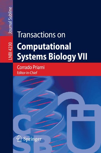 Transactions On Computational Systems Biology Vii 1st Edition Muffy Calder
