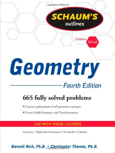 Schaums Outline Of Geometry 4th Edition Barnett Rich Christopher Thomas