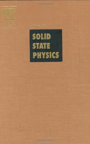 Solid State Physics Advances In Research And Applications 1st Henry Ehrenreich