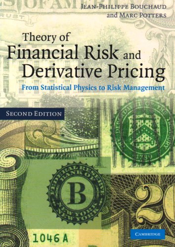 Theory Of Financial Risks From Statistical Physics To Risk Management 2nd Edition Jeanphilippe Bouchaud