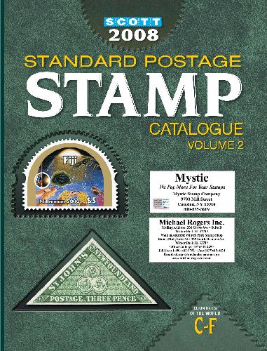 2008 Standard Postage Stamp Catalogue Volume 2 James E Kloetzel
