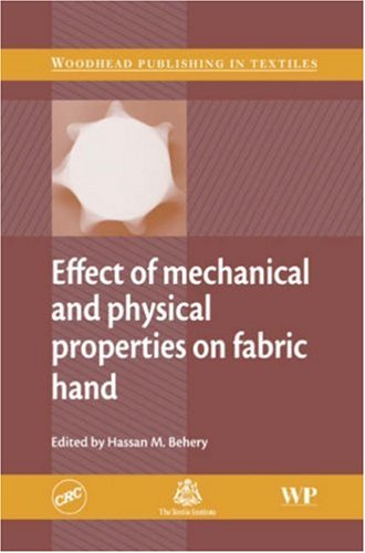 Effect Of Mechanical And Physical Properties On Fabric Hand Hassan Behery