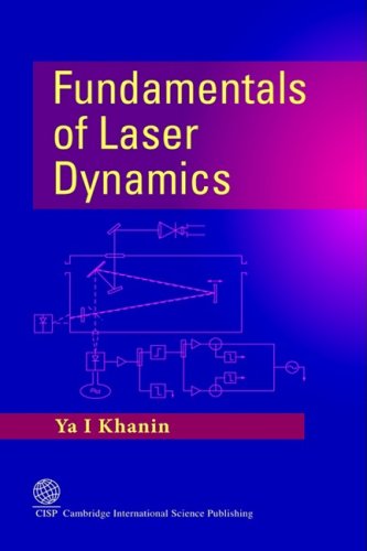 Fundamentals Of Laser Dynamics Ya I Khanin