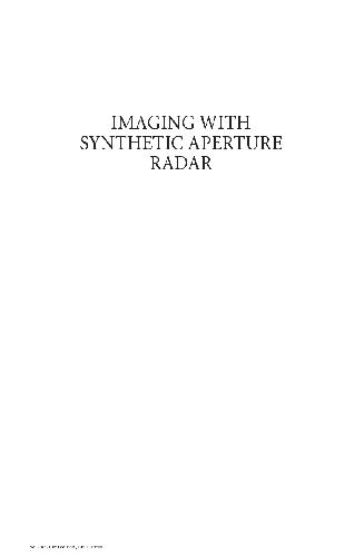 Imaging With Synthetic Aperture Radar 1st Ed Didier Massonnet