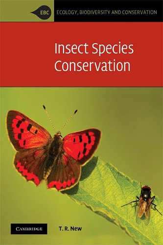 Insect Species Conservation 1st Edition T R New