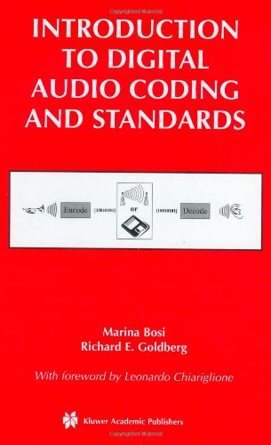 Introduction To Digital Audio Coding And Standards 1st Edition Marina Bosi