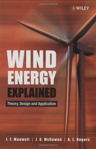 Wind Energy Explained Theory Design And Application 1st Edition James F Manwell