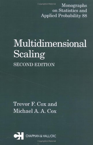 Multidimensional Scaling 2nd Ed Trevor F Cox Maa Cox