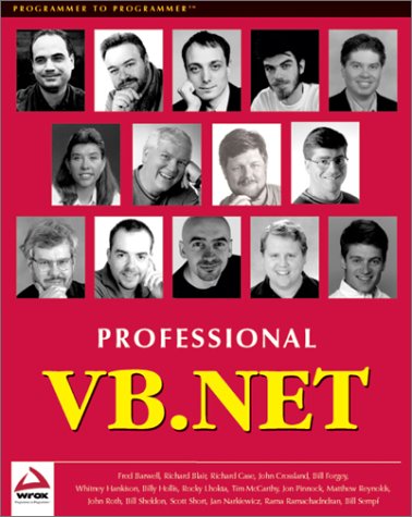Professional Vbnet 1st Rocky Lhotka